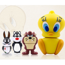 Cute cartoon Animal  pattern 64gb USB Radish Rabbit Duck12gb 32gb usb flash drive